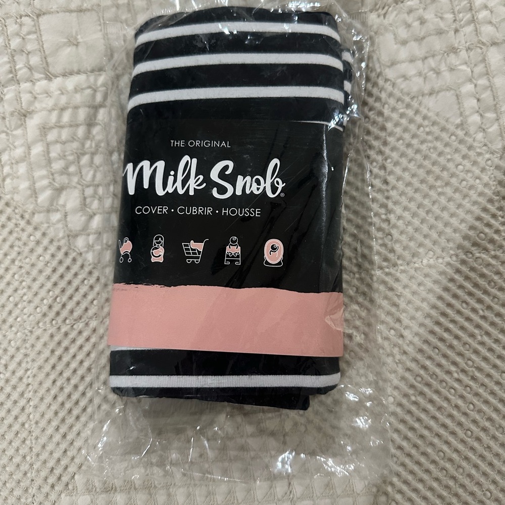 Milk Snob Black and Pink Cover